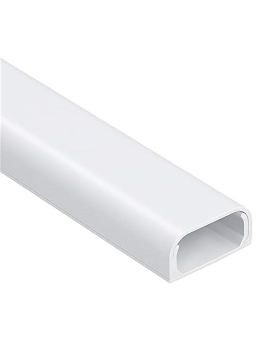 Cable Cord Concealer Wall Wire Cover Raceway TV Cable Management Kit White PVC